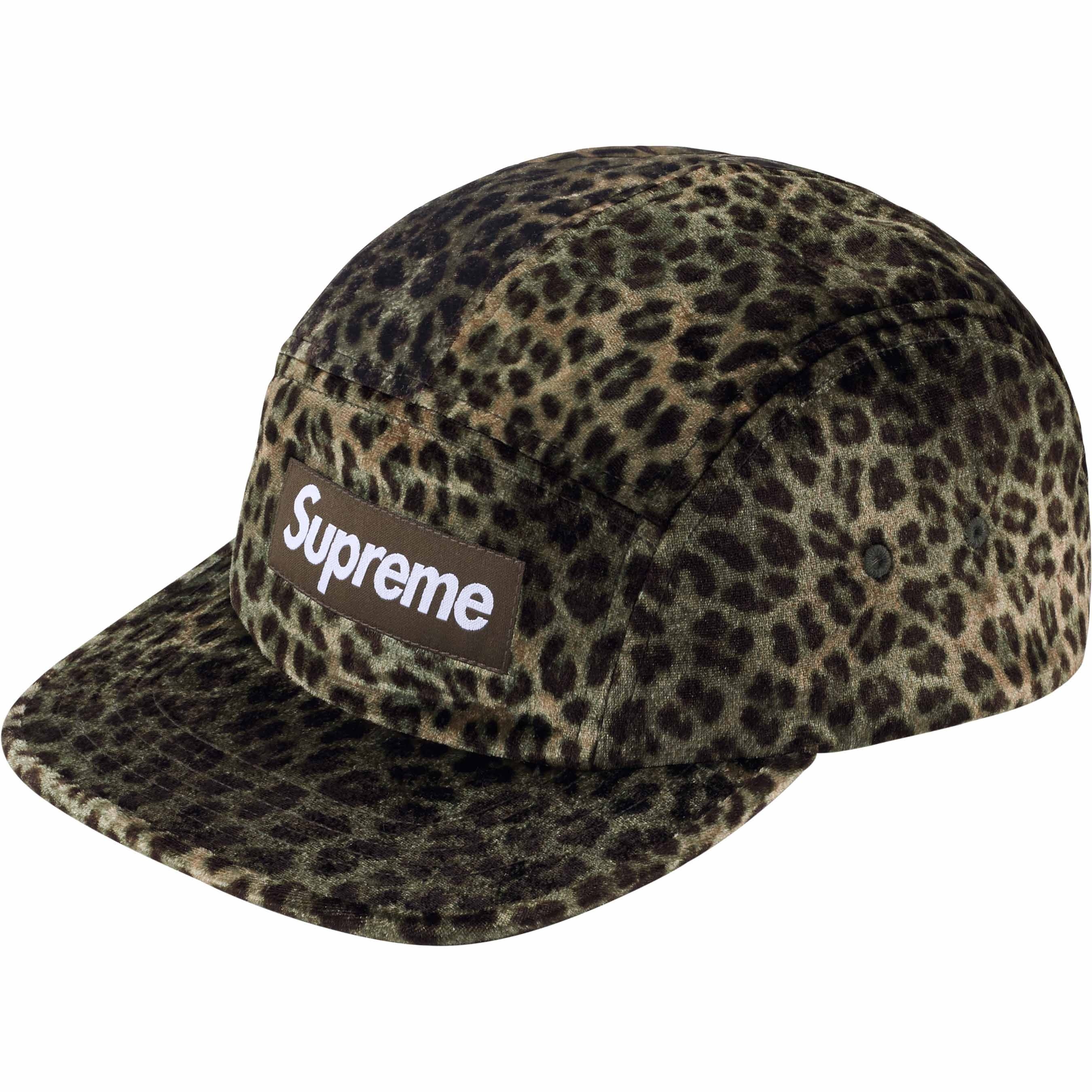 Leopard Velvet Camp Cap view 5